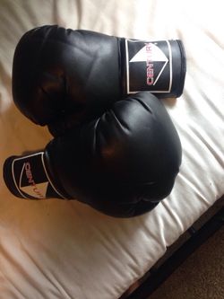 Pair of boxing gloves