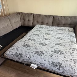 Free couch frame with pull out bed! Great for reupholstering!