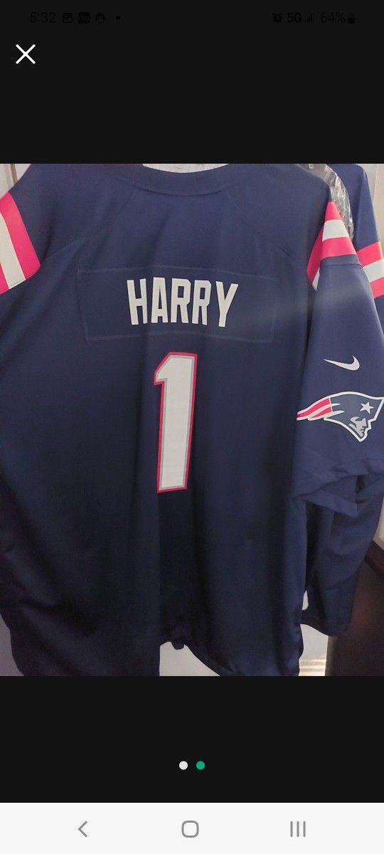 Patriots Color Rush N'Keal Harry Jersey 5x