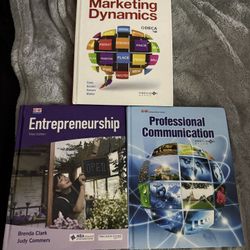 Business & Marketing Textbook Bundle – $60 (Excellent Condition)