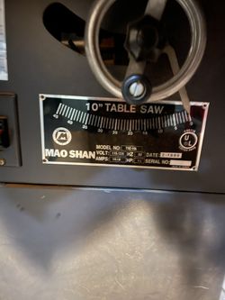 Mao Shan Table Saw