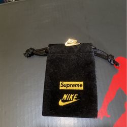 Supreme 14k Nike Gold Earring 