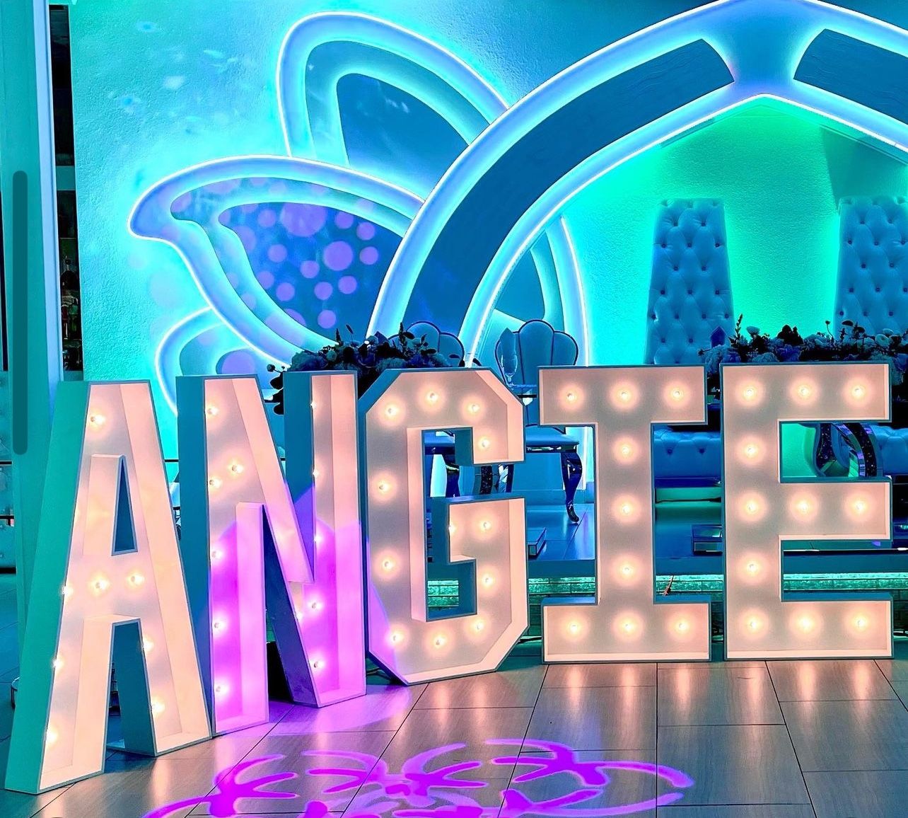Marquee Letters And Numbers