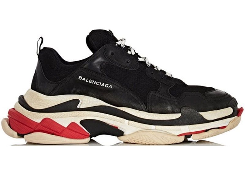 Herre venlig Land med statsborgerskab Økologi Balenciaga sneakers triple s. Black\white-red, Brand New Size 13 With  receipt! for Sale in Miami Beach, FL - OfferUp