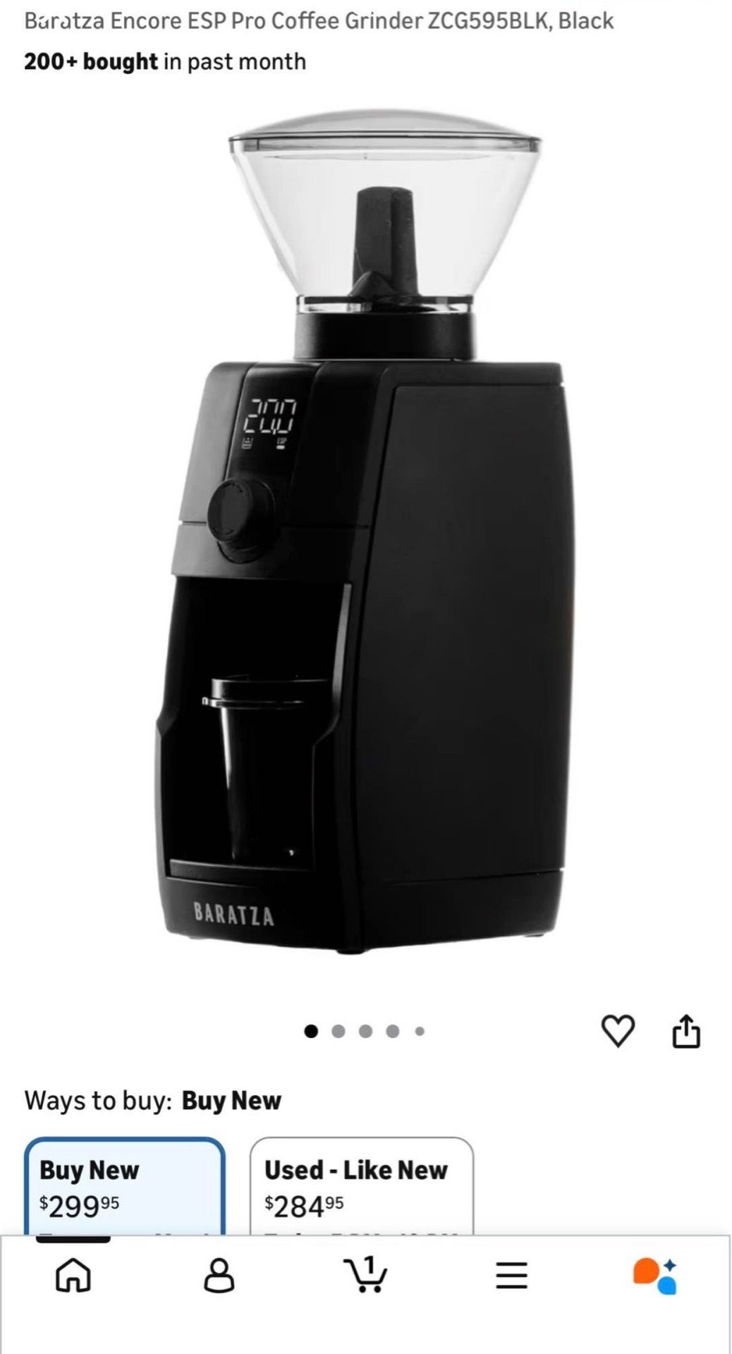 Baratza Coffee Grinder