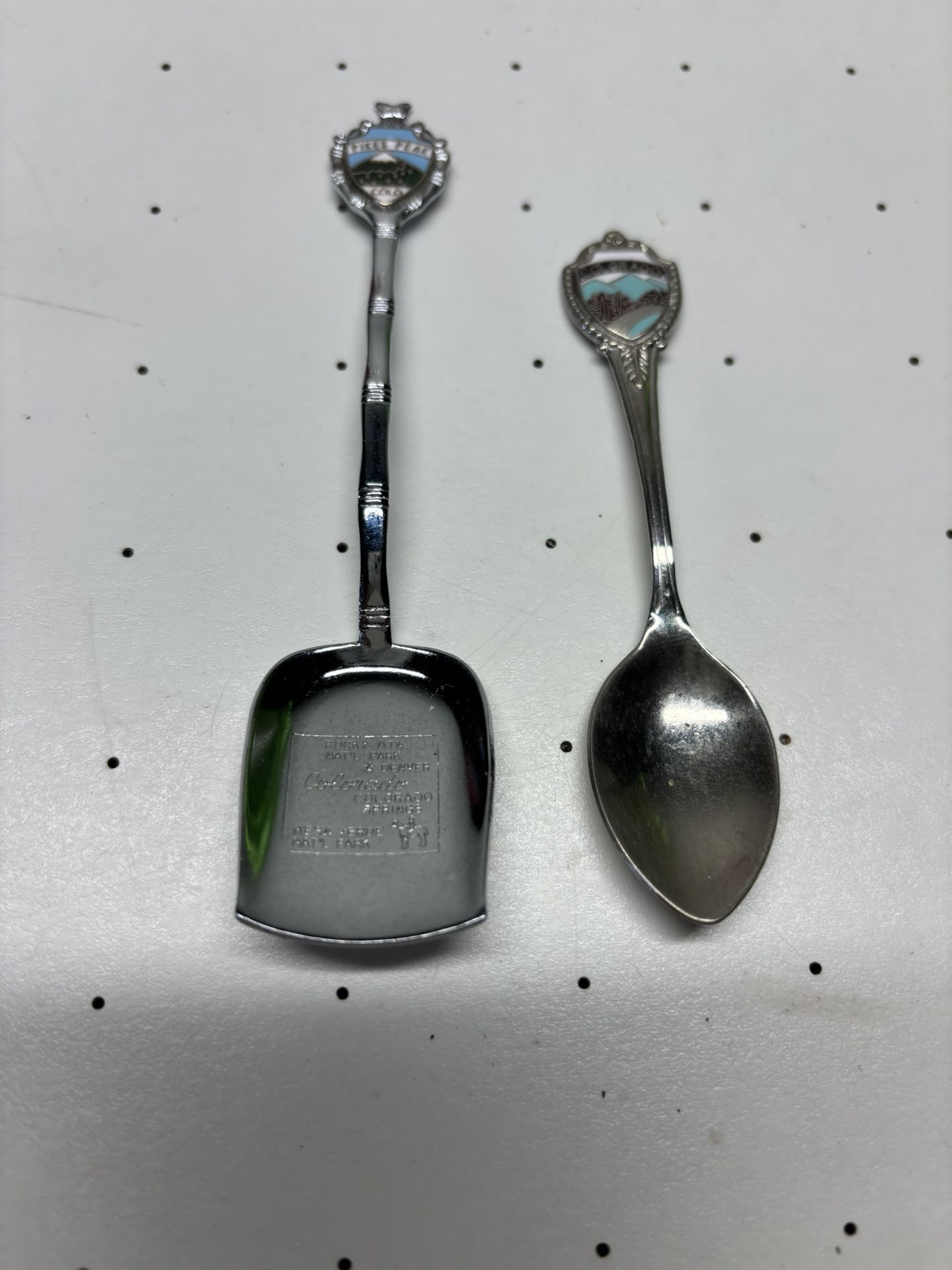 2 Colorado Vintage Souvenir Spoons Collectible
