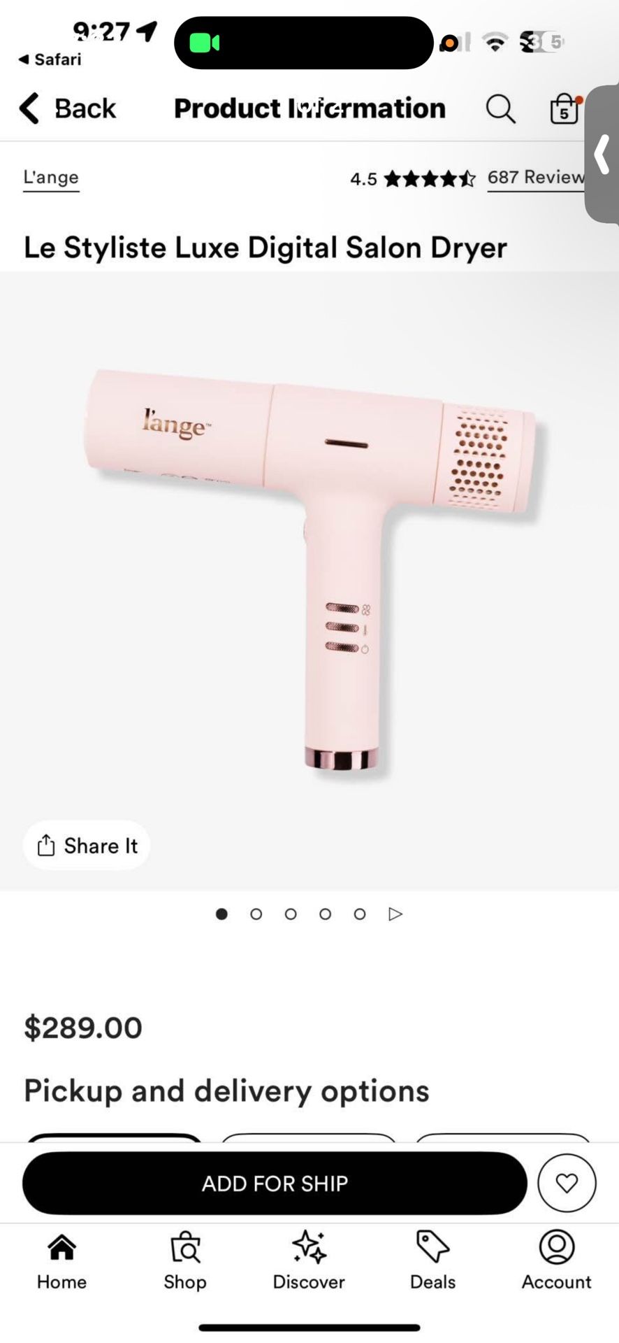 Luxe Dryer