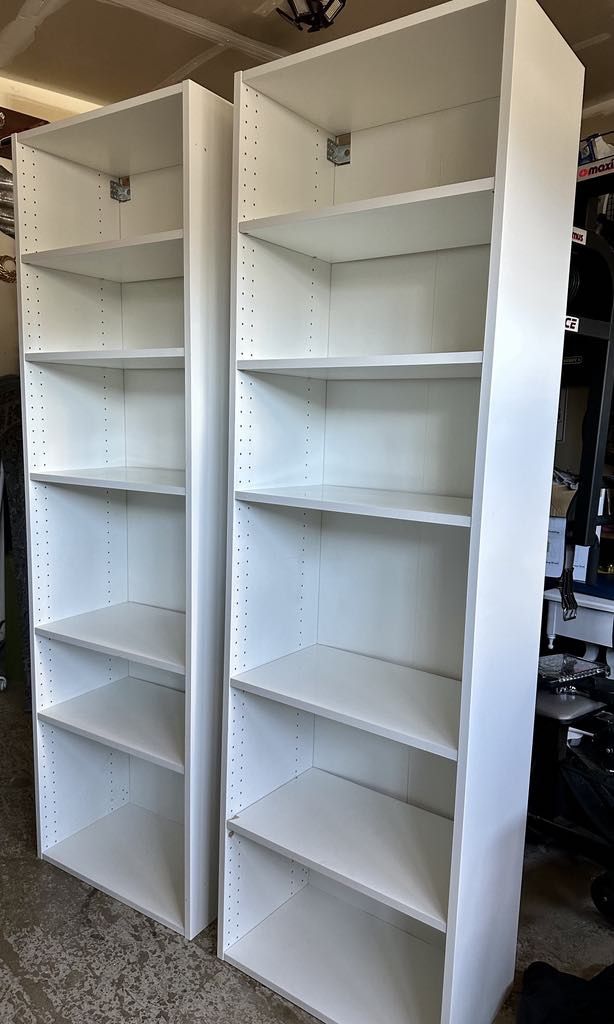 IKEA SEKTION High Cabinets with Utrusta shelves