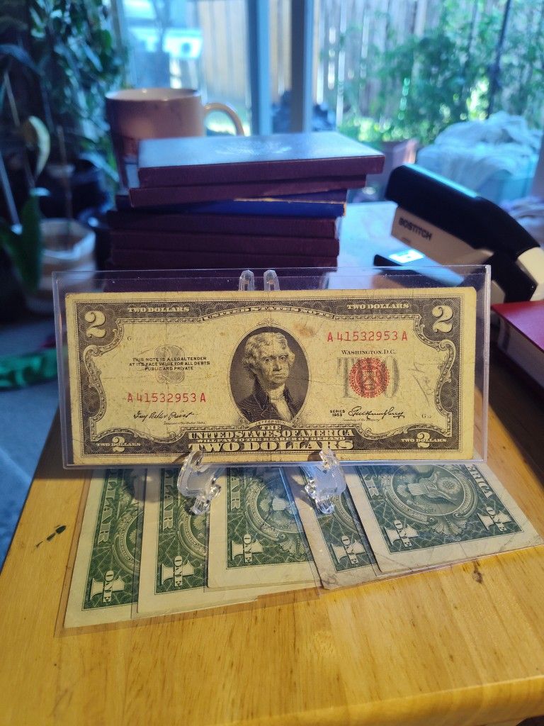 1953 $2 Red Seal