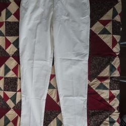 PT01 khaki flat front stretch easy fit pants 54 (36x35) traveller