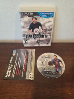 FIFA Soccer 13 with Messi for Playstation 3 PS 3 video game system