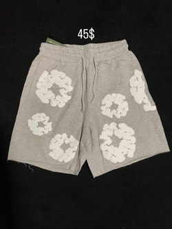 Denim tear shorts