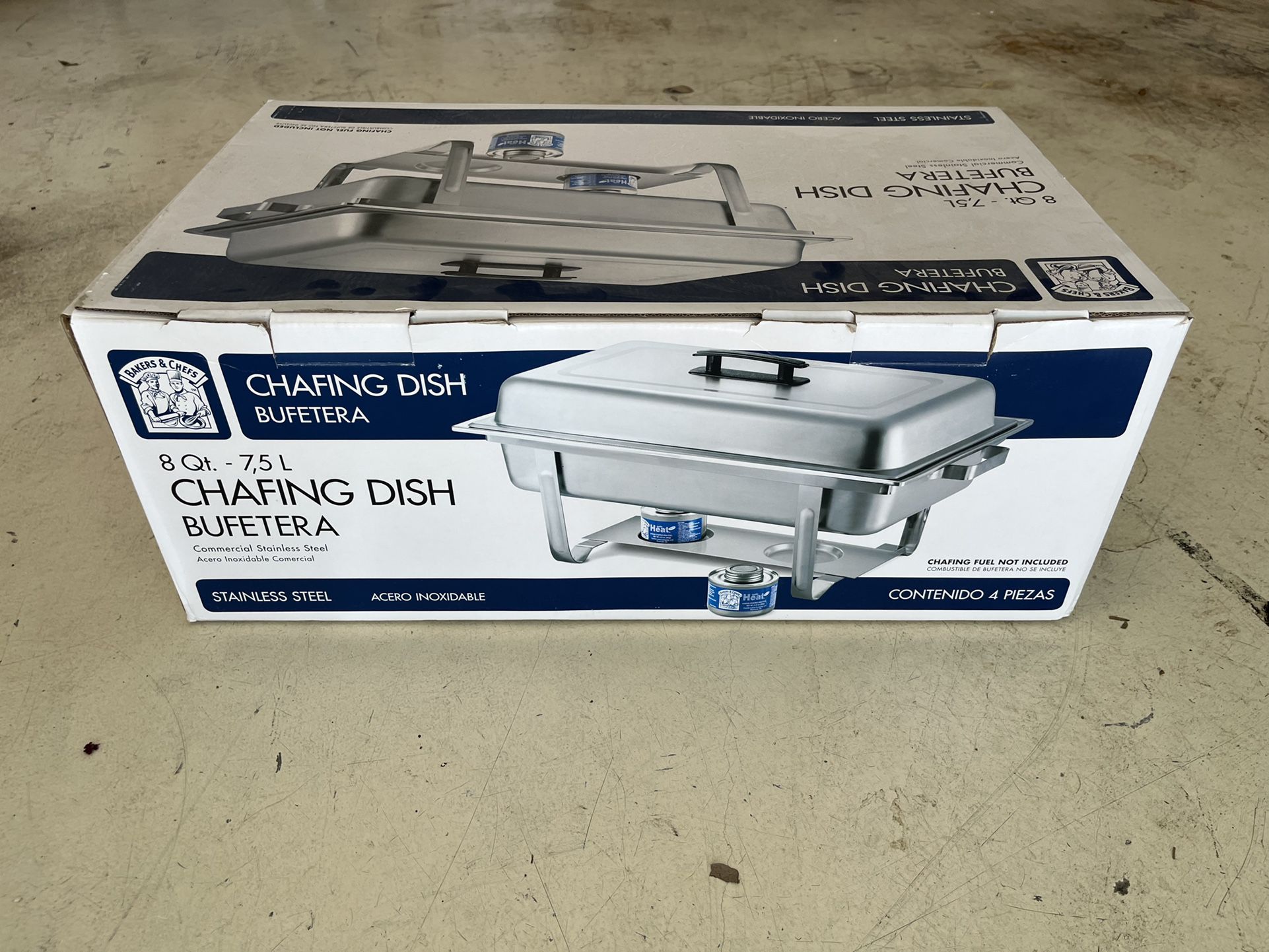 3 Chafing Dishes - slightly used