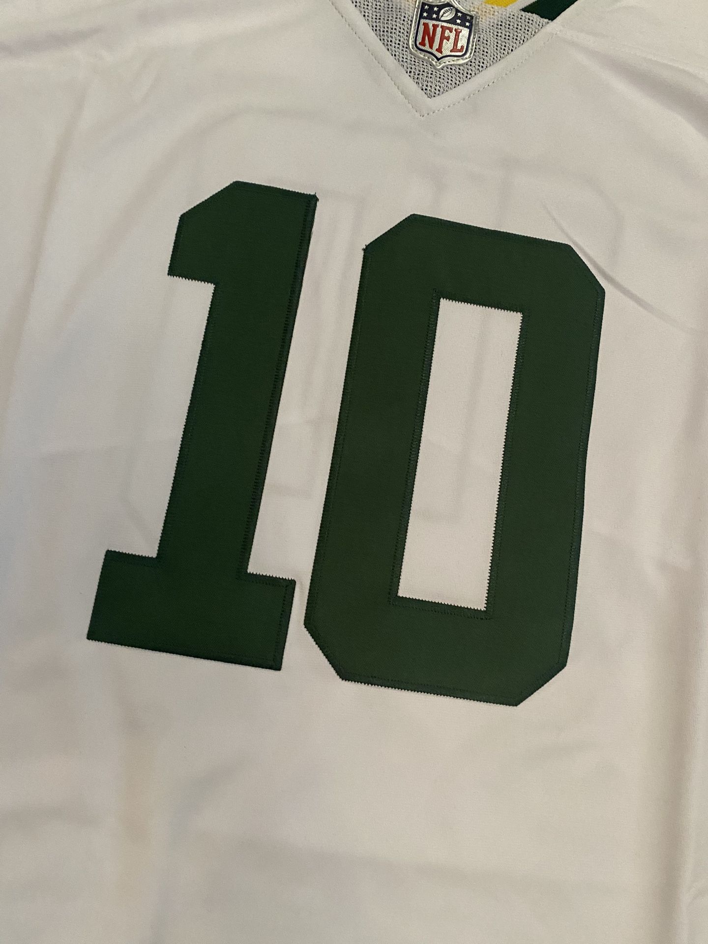 White Jordan Love Green Bay Packers Stitched Jersey