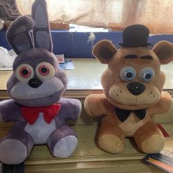 Fnaf Sanshee Plushies (mint Condition) 