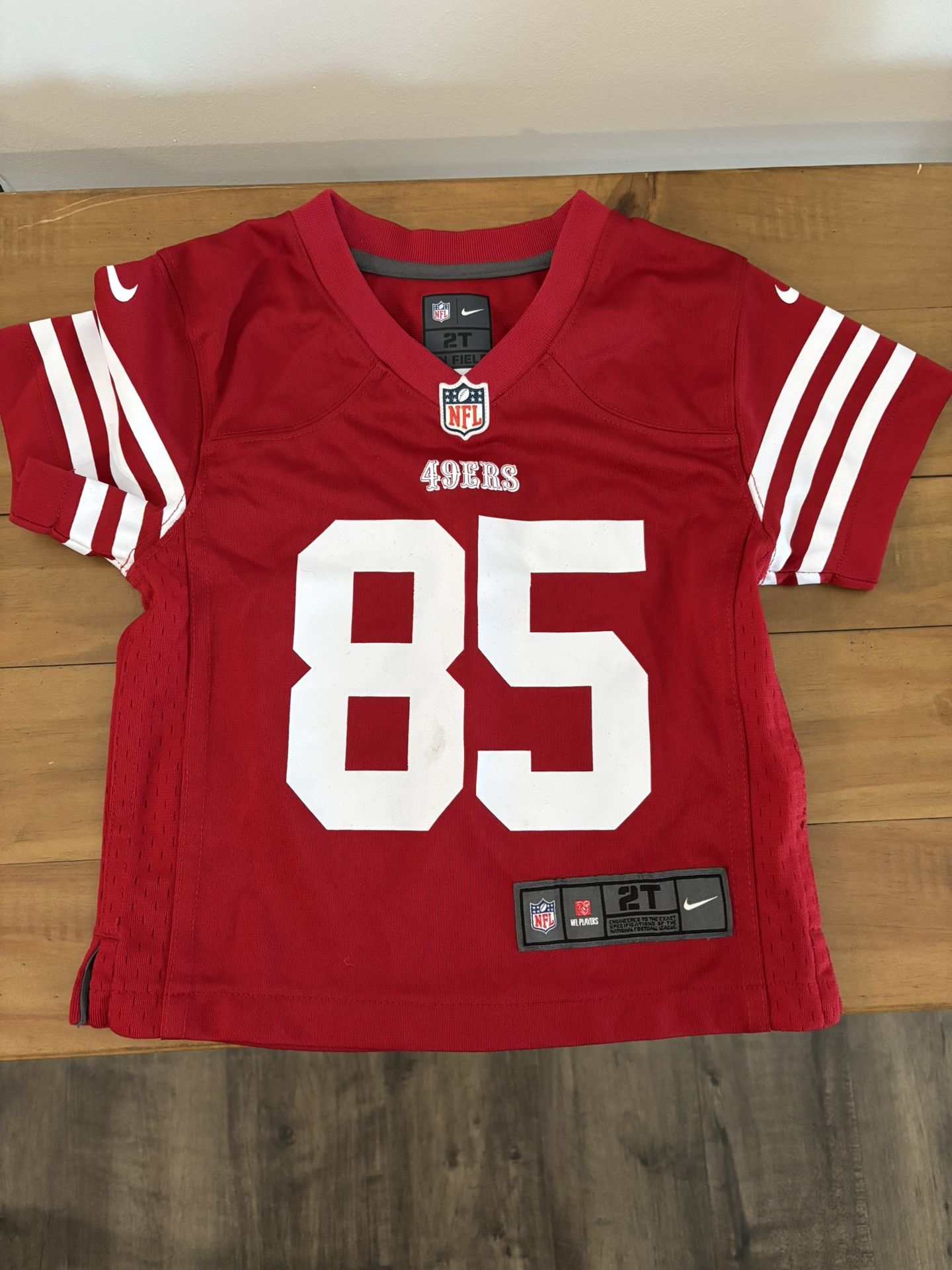 49ers kids jersey