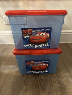 Disney Cars Storage Boxes