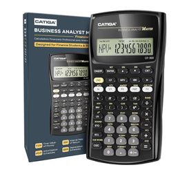 Financial Calculator CF-300 TVM IRR NPV Cash Flow Amortization LCD