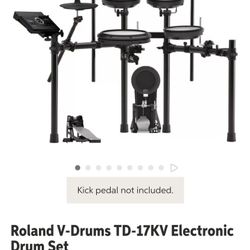 Roland Electric Drum Set 
