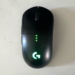 Logitech PRO Wireless Optical Gaming Mouse 25000 DPI 5-Button Programmable Black