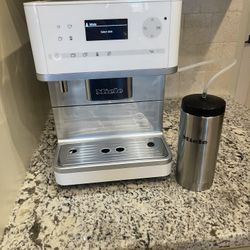 Miele CM6350 Fully Automatic Espresso Machine, White Item # (contact info removed)