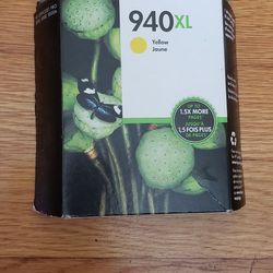 GENUINE HP 940 XL YELLOW INK CARTRIDGE  NEW