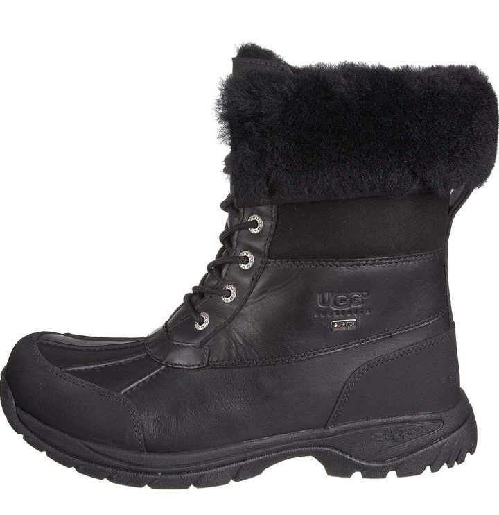 Ugg Mens Butte Boots Black New Size 11