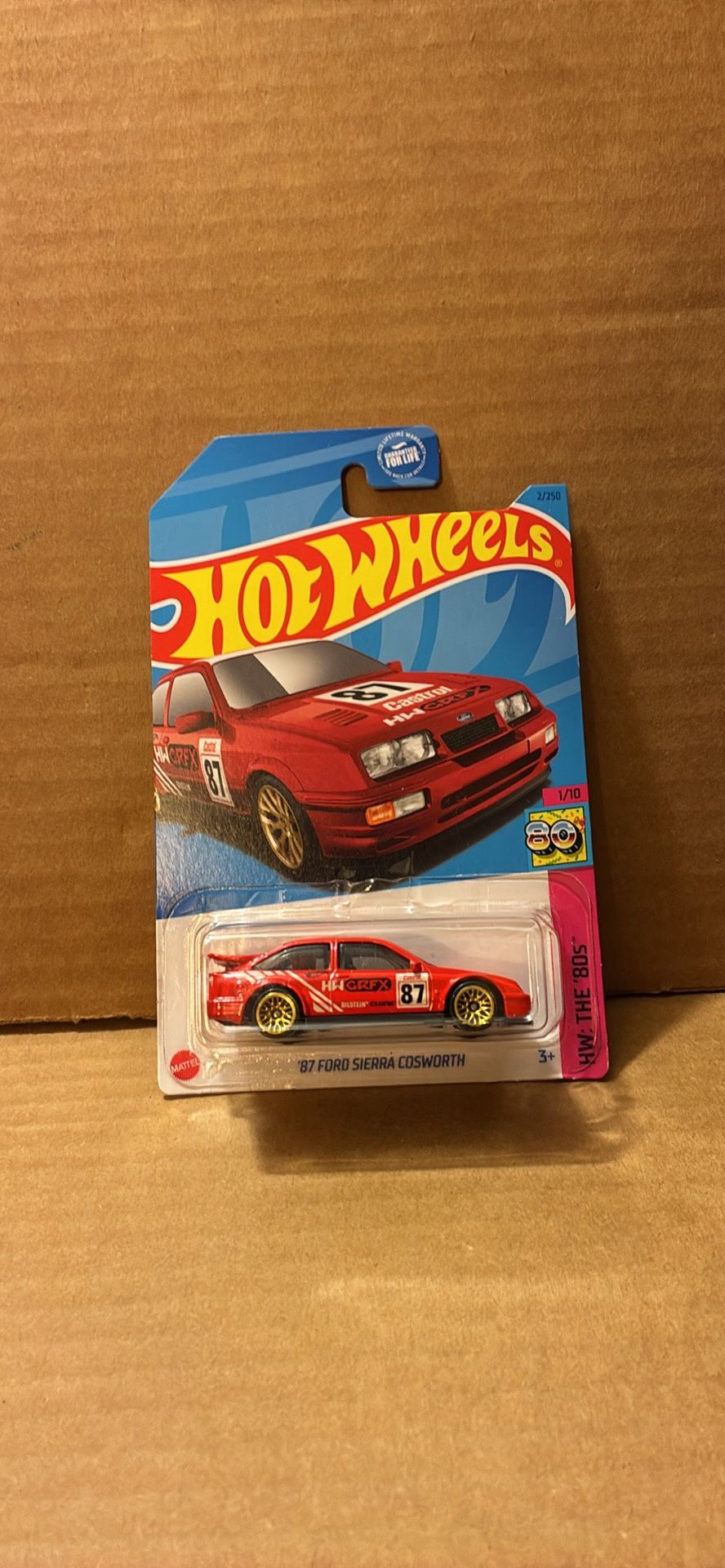 Hot Wheels β87 Ford Sierra Cosworth (Milwaukie,OR)