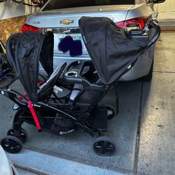 Sit N Stand Double Stroller 