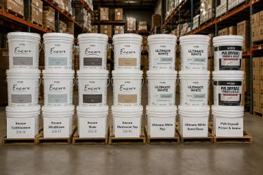5 Gallon Paint Buckets - Interior Latex Paint - Pallets Available