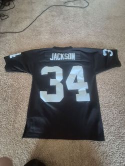 Bo Jackson Raiders Throwback Jearsy