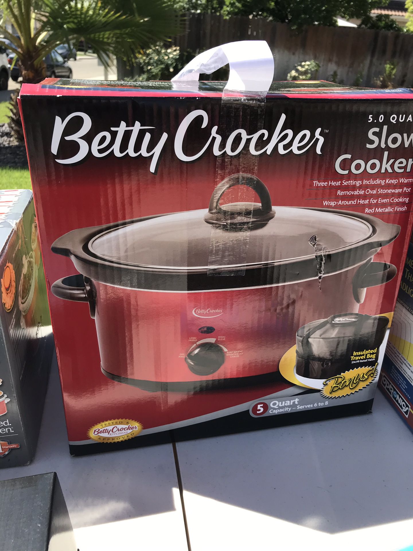 Betty Crocker 5qt slow cooker