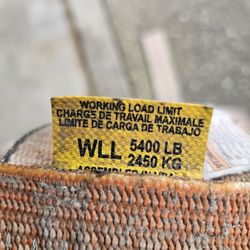 25 Ft  4" Tie Down Strap