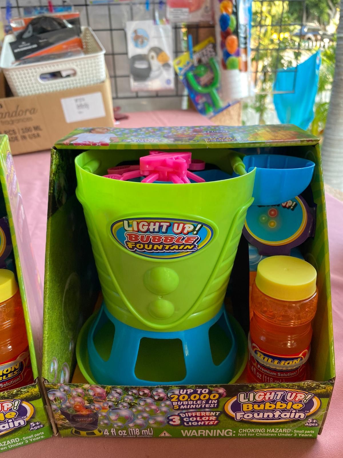 Light Up Bubble Fountain