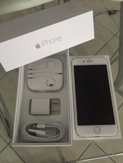 iPhone 6 white unlocked brand new