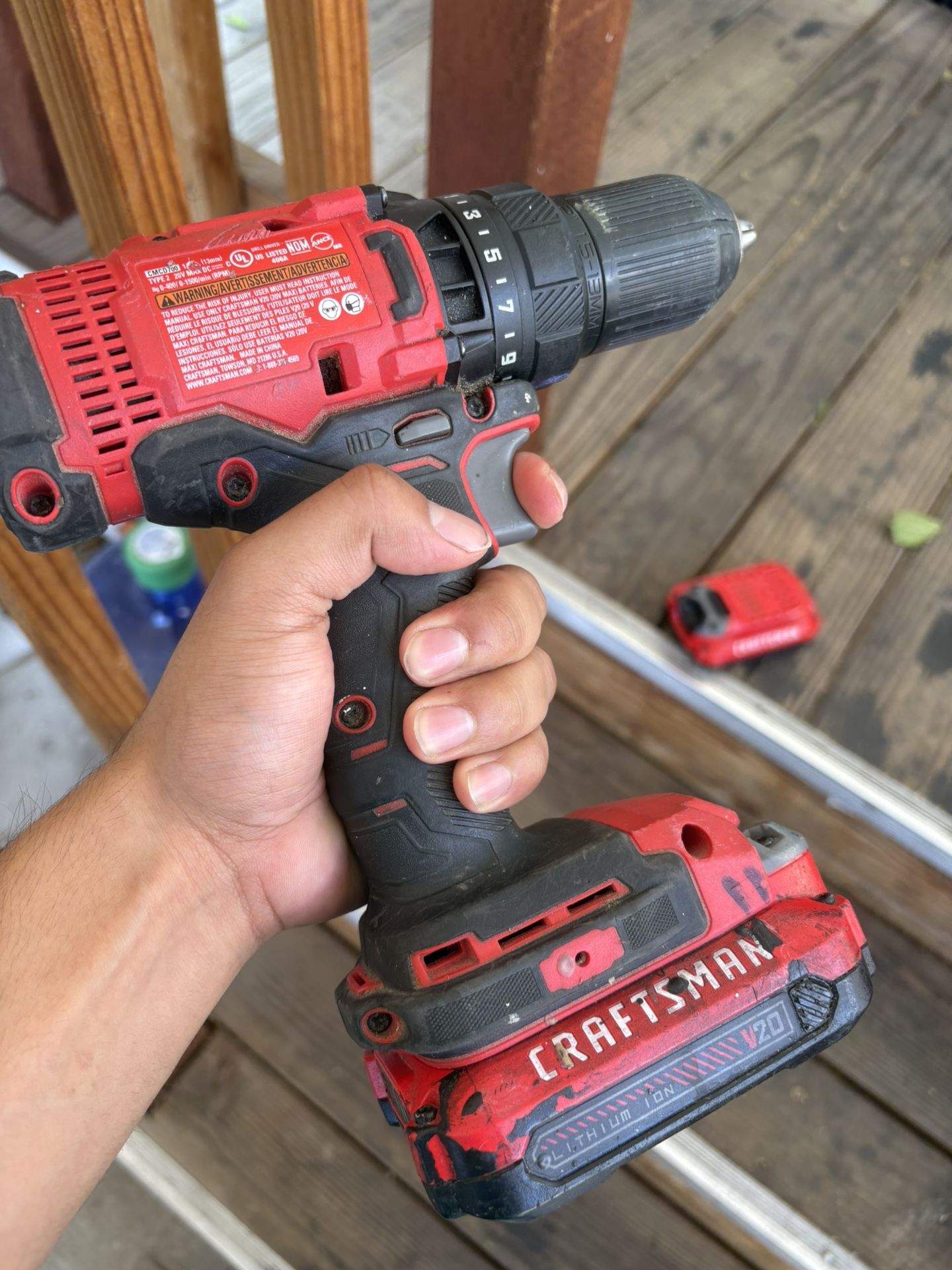 Drill And Batteries Craftsman