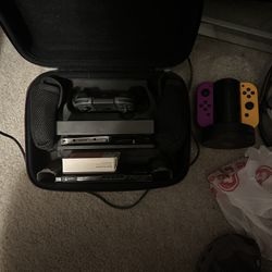 Nintendo Switch With Games And Accessories