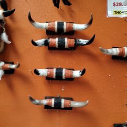 Polished Mounted Horn Key Holders