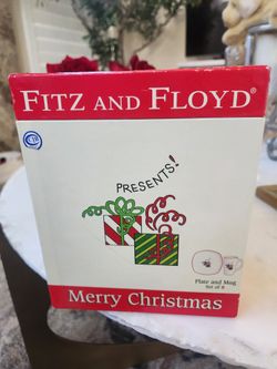 Fitz And Floyd China Christmas Set