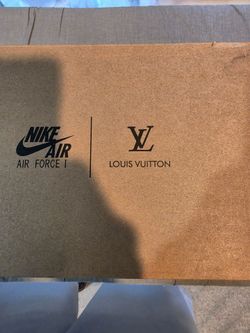 Louis vuitton Airforce 1's. Size 11