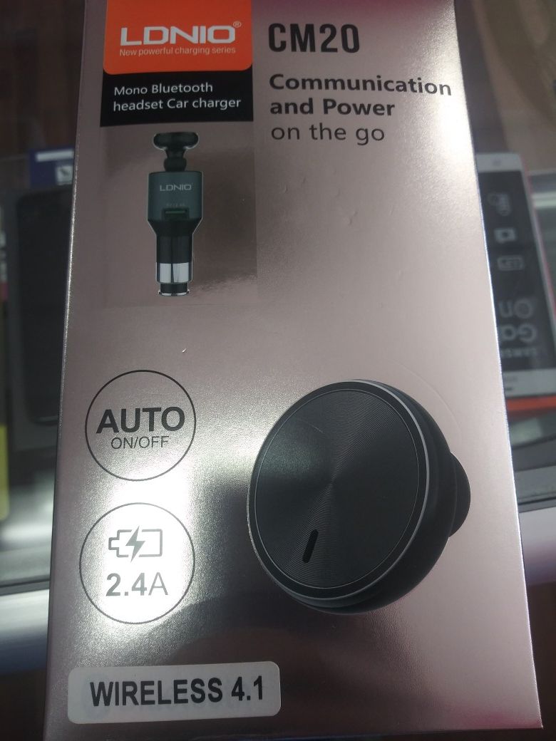 New Bluetooth/Car Charger
