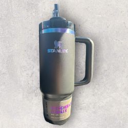 STANLEY BLACK CHROMA COLLECTION 30 OUNCES Quencher H2O Tumbler NEW IN HAND RARE! $100 