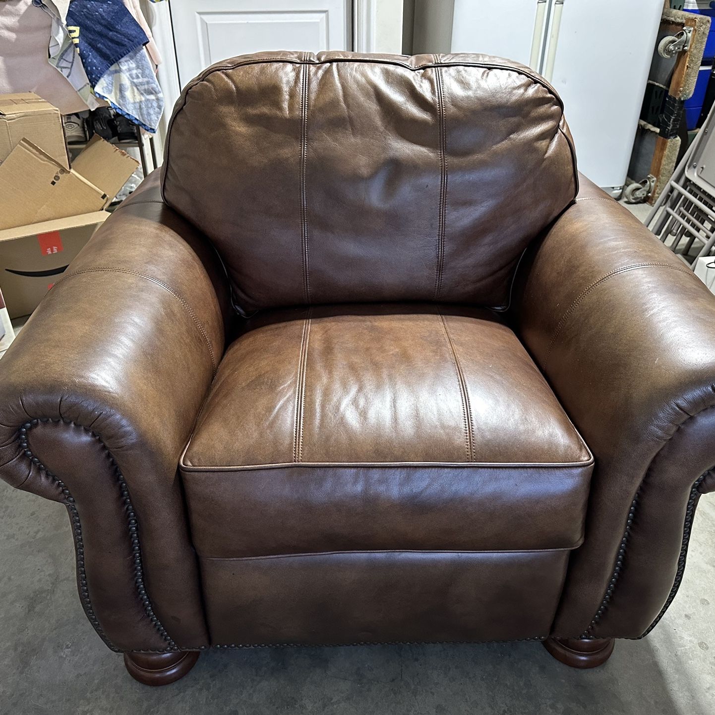 Thomasville Leather Chair