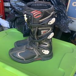 Fox Comp 5 Dirt Bike Boots Size Y4