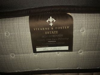 King size bedroom set with mattress
