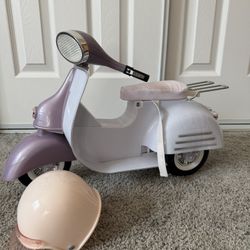 Our generation Scooter And Helmet