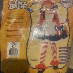 Girls Yarn Babies Costume Size 4-6 