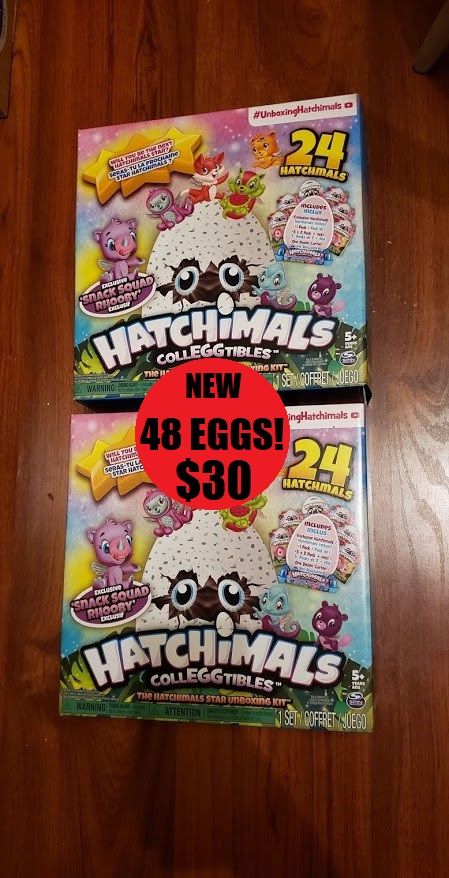 NEW 48 eggs Hatchimals CollEGGtibles - The Hatchimals Star Unboxing Kit - Great Christmas Gift