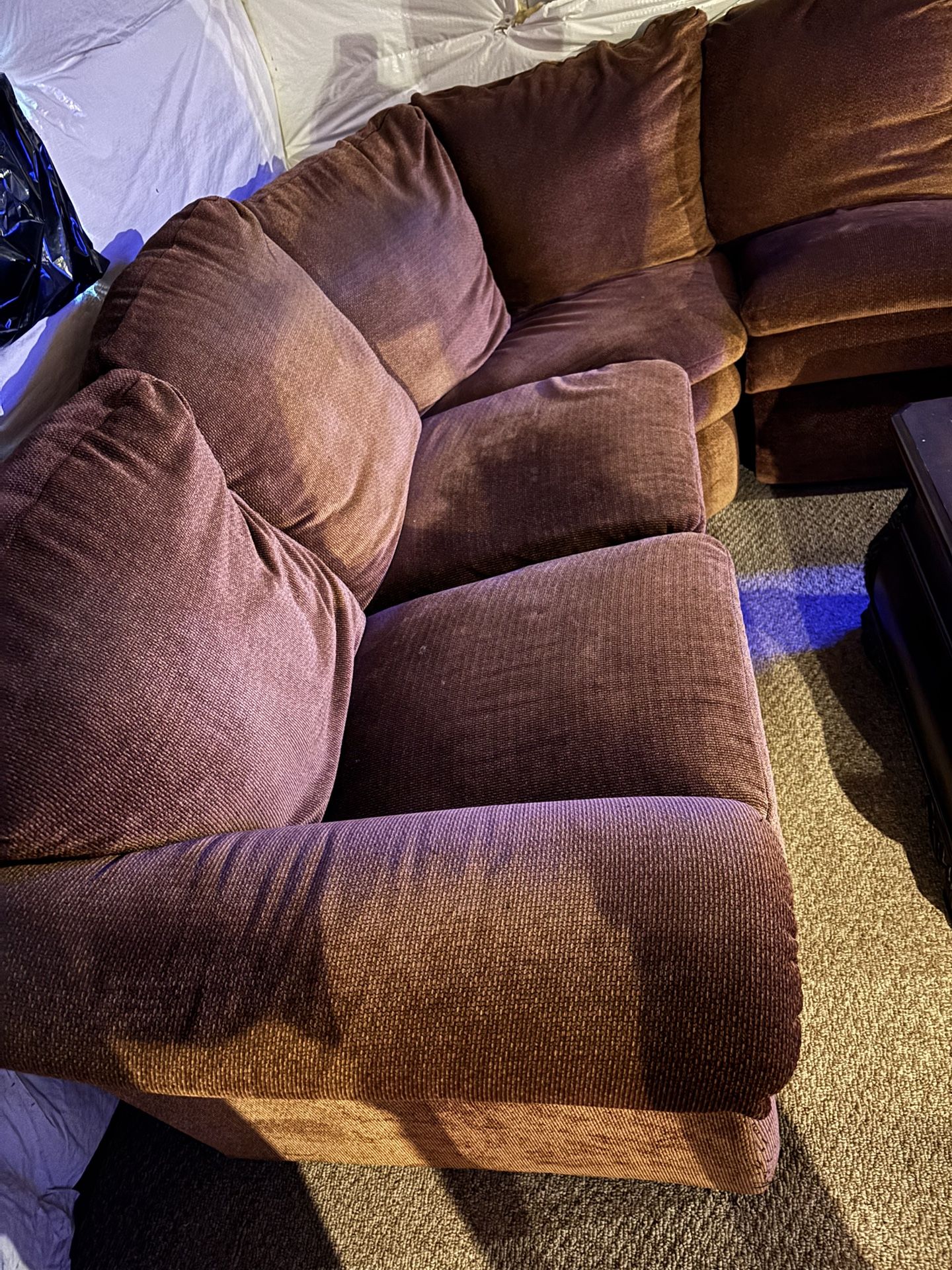 Sectional and Coffee Table FREE