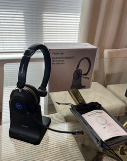 Wireless Headset With Microphone, Bluetooth 5.3 Headset